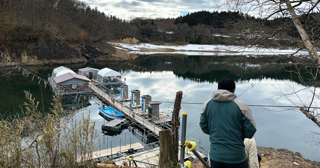 ワカサギ釣り開始